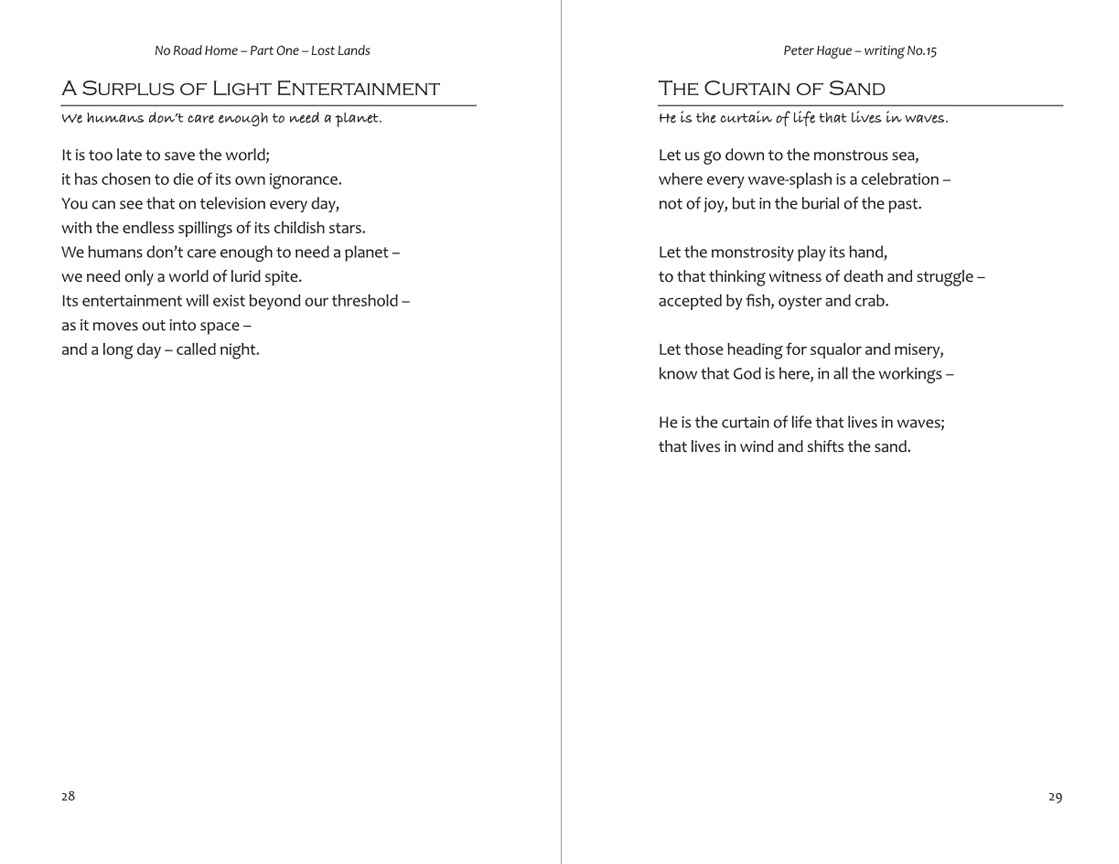 Peter Hague –  'The Momentary Clock'